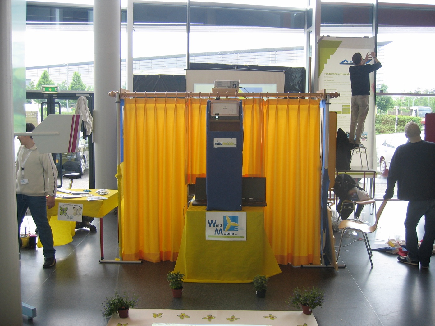 Der fertige Stand